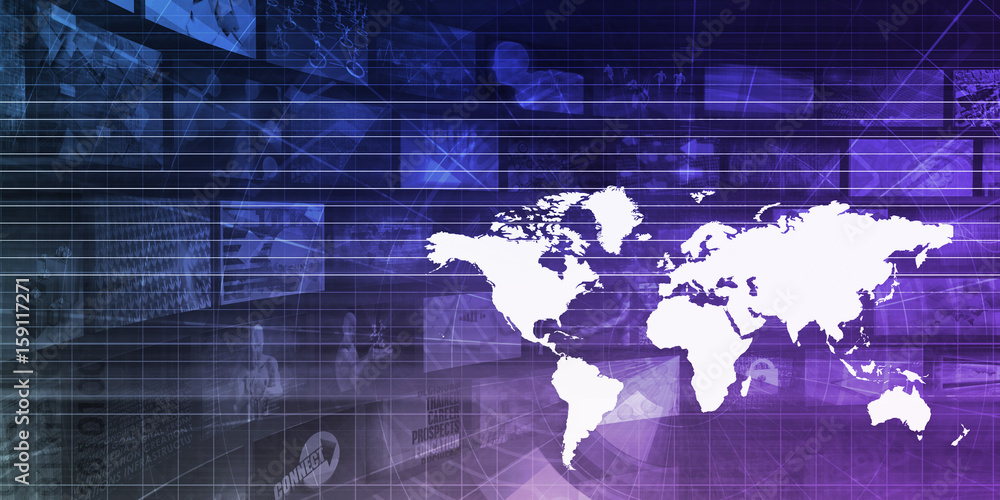 Obraz premium International Logistics