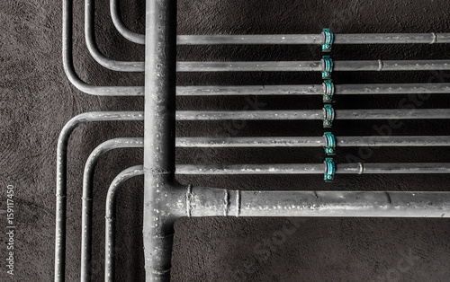 Pipes at right angles