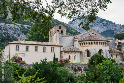 View of a medieval town