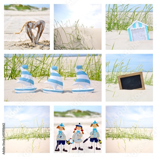 Sommer Collage - Strand