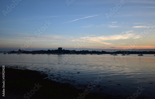 Portchester Castle Portsmouth Harbour Hampshire UK