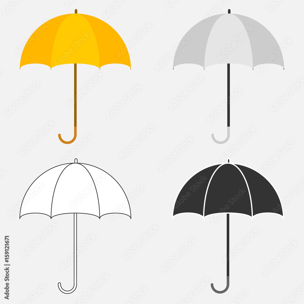 Umbrella, umbrella icon