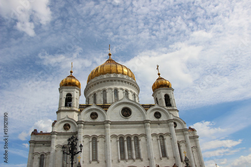 Moscow,The Cathedral of Christ the Saviour.