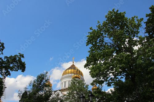Moscow,Christ the Saviour Cathedral,may.