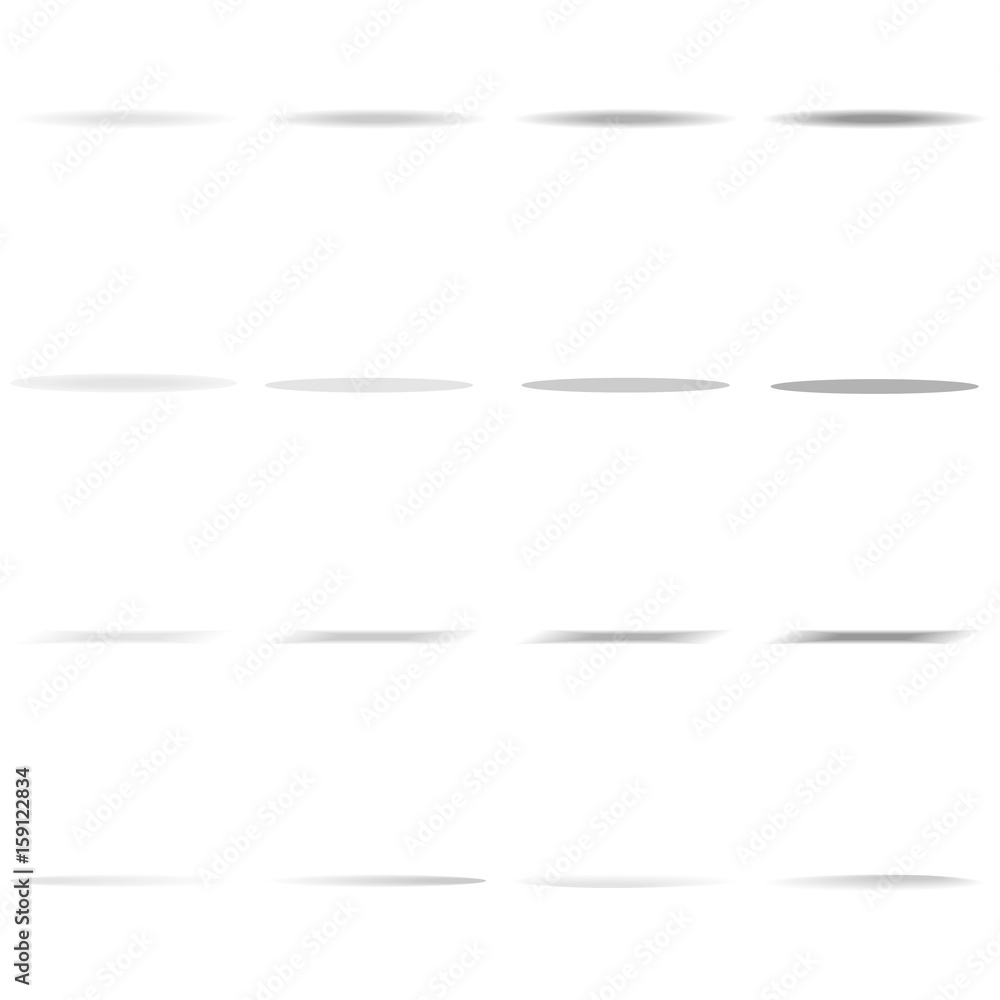 Obraz premium A set of shadows