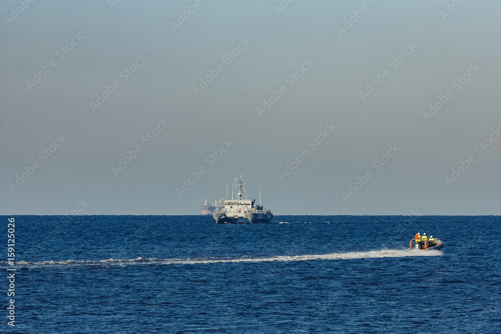 Small military ship Small military ship