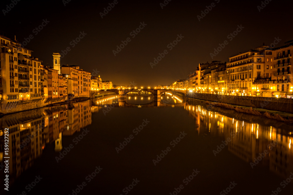 Florence at night