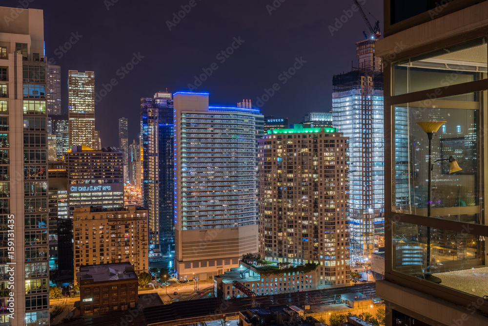 Naklejka premium Apartrment View