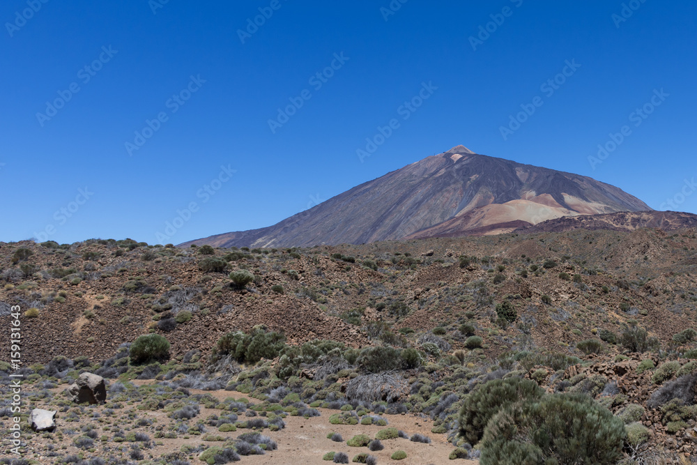 La caldeira de las Cañadas et le volcan Teide, Tenerife