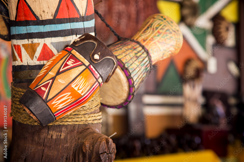 Naklejka premium African drums