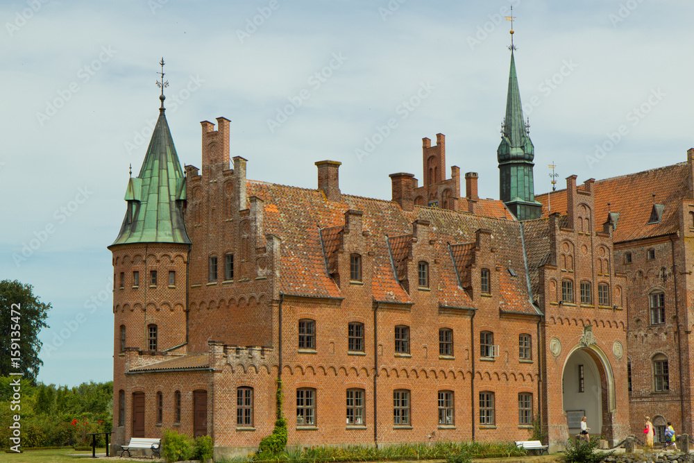 Egeskov slot in Denmark Egeskov slot in Denmark