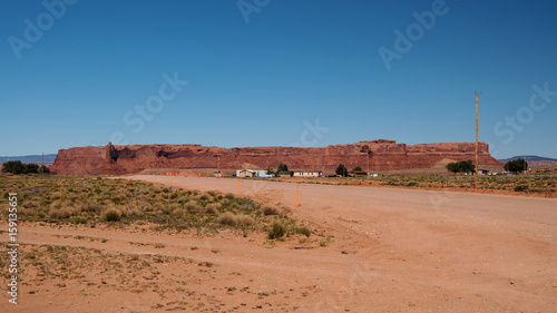 Red Rock Mesa along U.S. Highway 191