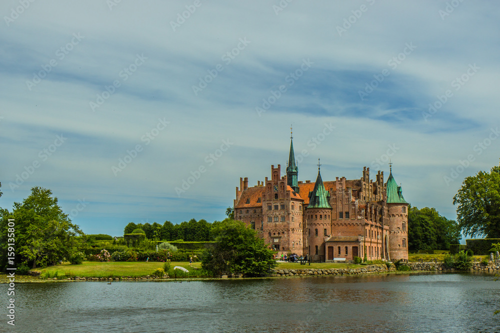 Obraz premium Egeskov slot in Denmark