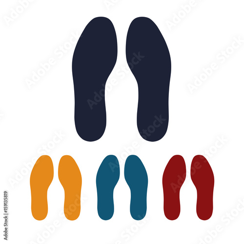 set of shoes insoles