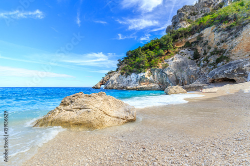 A view of Cala Goloritze beach, Sardegna