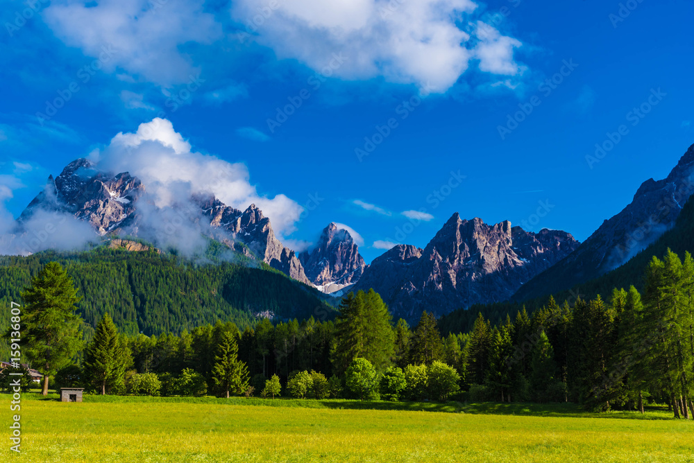 Obraz premium Sextener Dolomiten