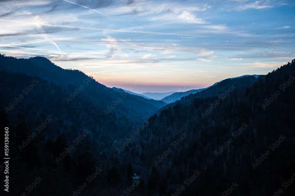 Fototapeta premium Smokey Mountains 