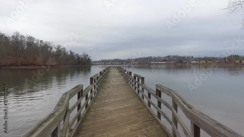 Wallpaper Mural Concord Lake Pier Torontodigital.ca