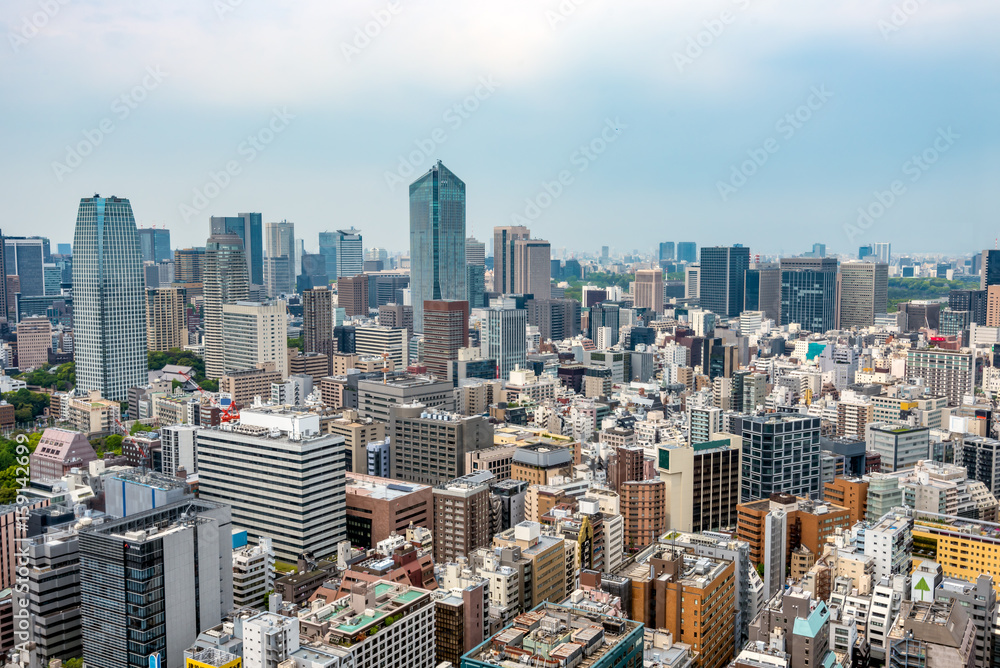 Naklejka premium 東京都心の風景