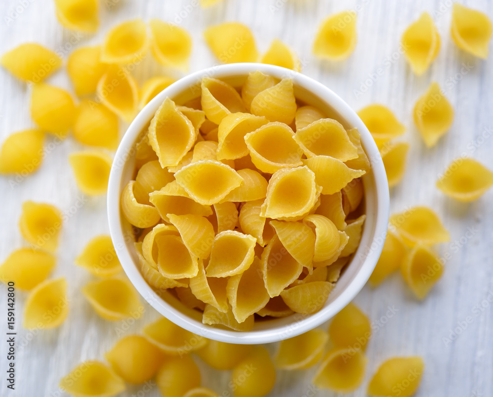 Pasta in a bowl