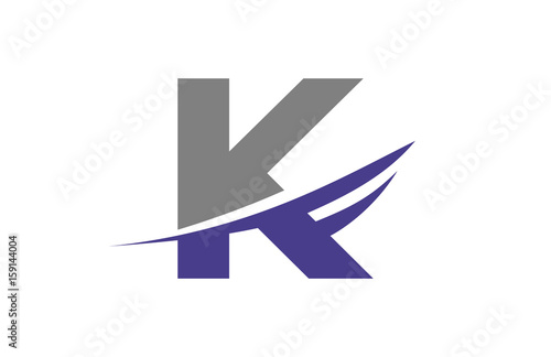 K Swoosh Letter Logo Free Download K Swoosh Letter Logo - GFXLoad