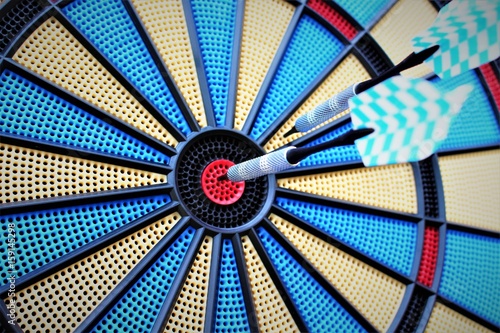 An image of darts - target