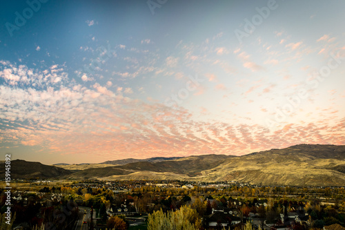 Autumn Sky Upon Boise Valley