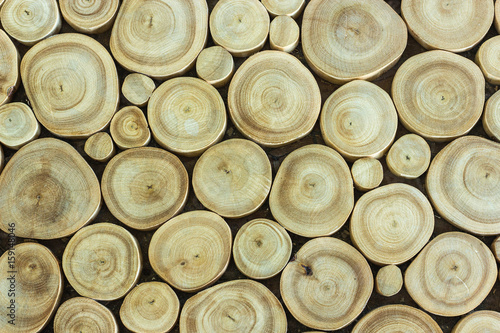 wood circle background texture