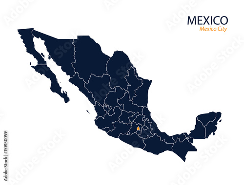 Map of Mexico