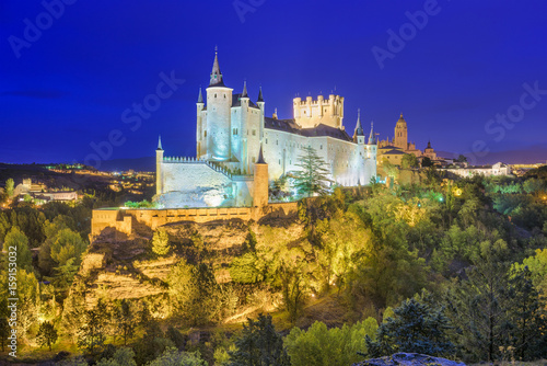 Segovia Spain Skyline
