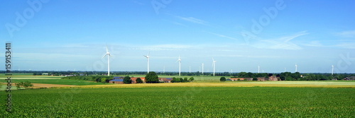 Naturlandschaft um KERKEN am Niederrhein photo