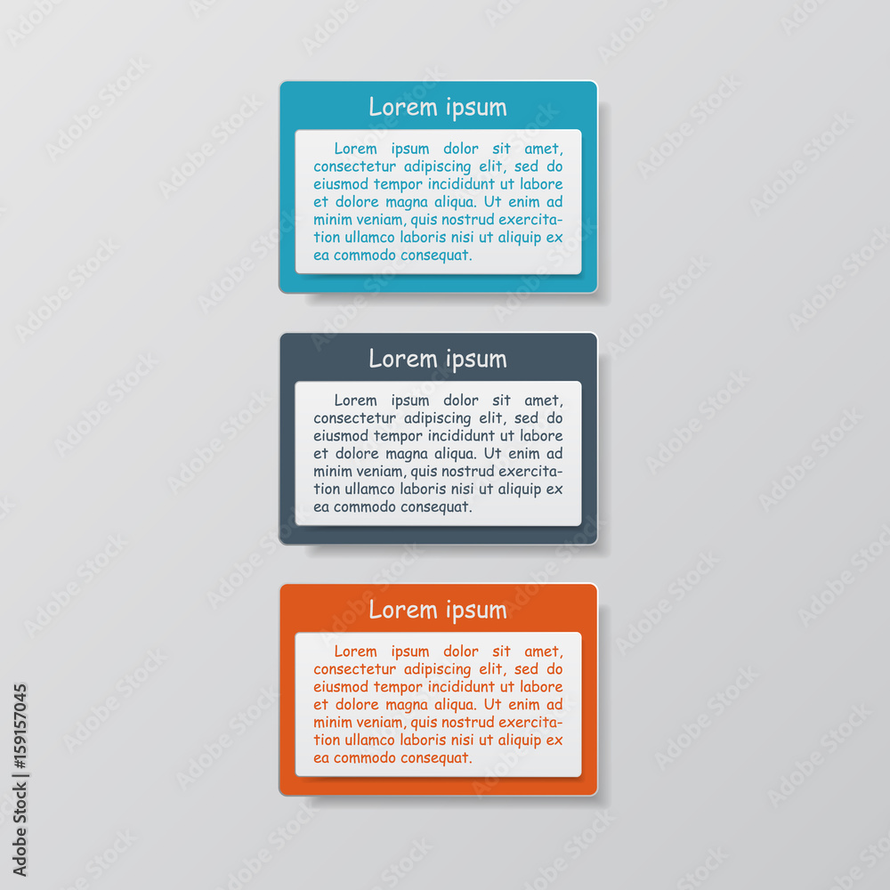 Elegant three infographic options. Data vector illustration. Can be used for workflow layout, diagram, business steps, banner, web design. Elegant three infographic options. Data vector illustration. Can be used for workflow layout, diagram, business steps, banner, web design.