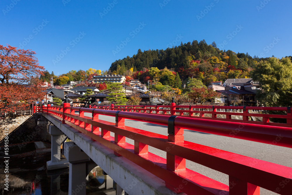 飛騨高山 中橋 紅葉 Stock Photo Adobe Stock 飛騨高山 中橋 紅葉 Stock Photo Adobe Stock