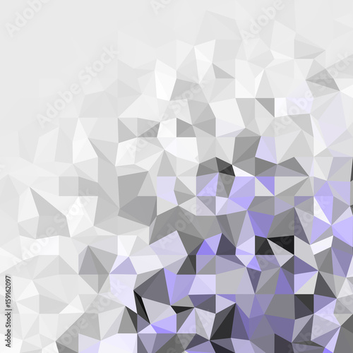 Geometric abstract pattern in low poly style. © kastanka