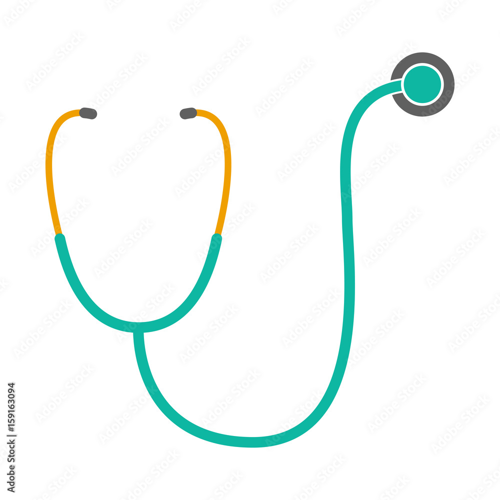Vector illustration of stethoscope Vector illustration of stethoscope