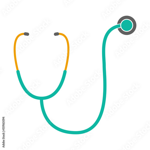Vector illustration of stethoscope