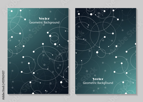 Modern brochure cover design