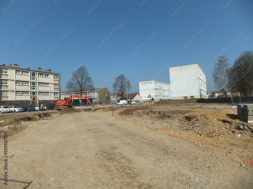 démolition immeuble chantier urbain démolition immeuble chantier urbain