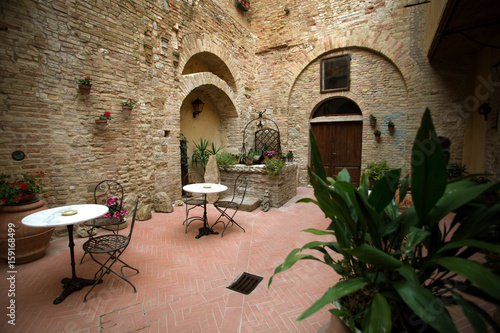 Small patio in italy