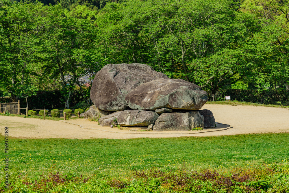 Naklejka premium 石舞台古墳