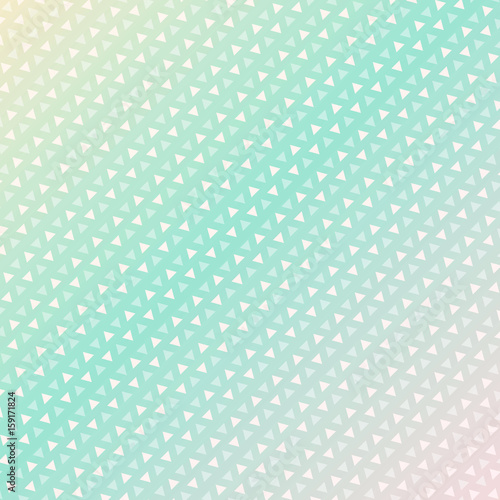 Seamless triangle pattern. Vector background. green light Geometric abstract texture