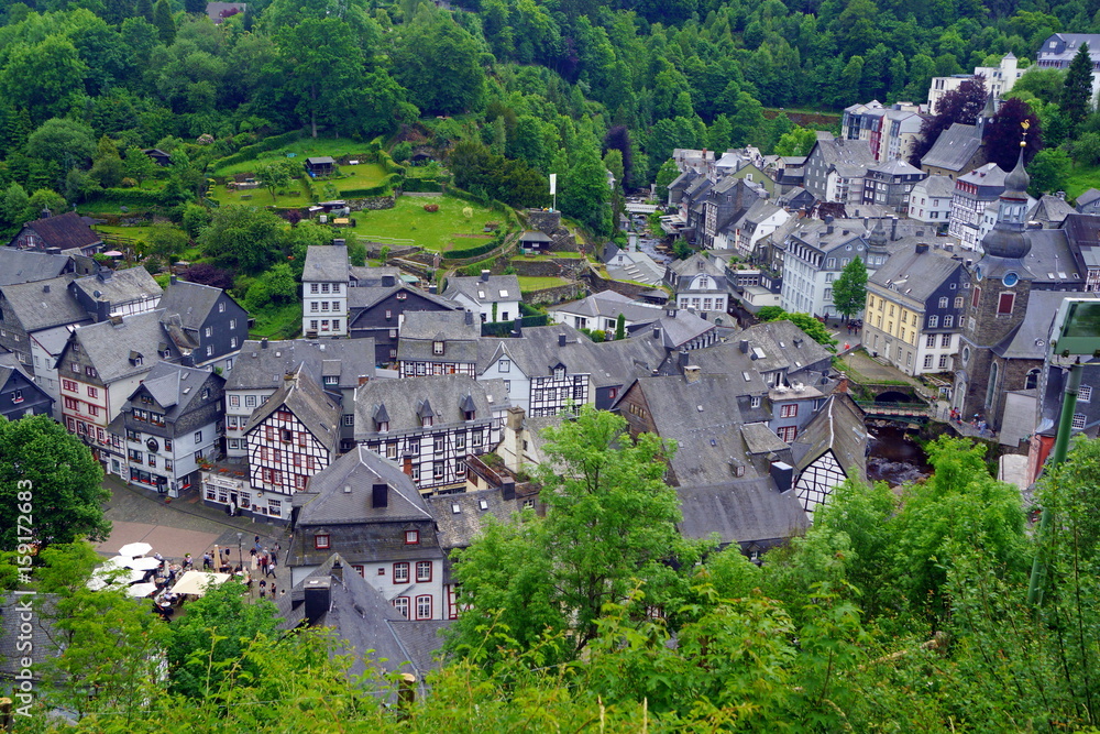 MONSCHAU ( Eifel ) - Stadtpanorama