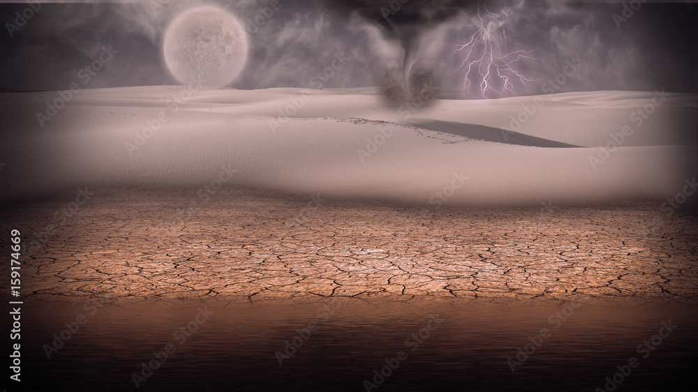 Fototapeta premium Desert storm