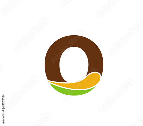 Letter o logo icon
