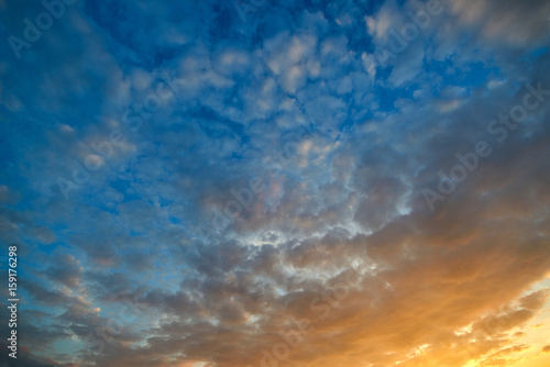 Clouds against blue sky © M.Gierczyk