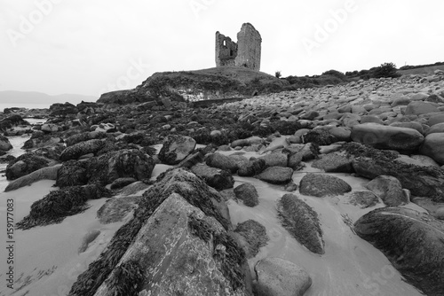 Minard castle in Ireland.
 photo