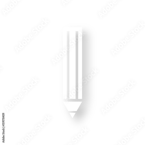 Icon mit Schatten - Stift