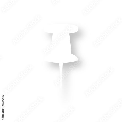 Icon mit Schatten - Pinnwand Nadel