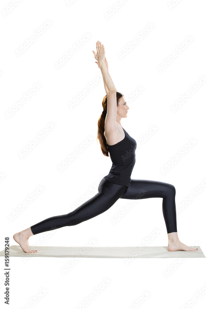 Yoga High Lunge Pose - Anjaneyasana