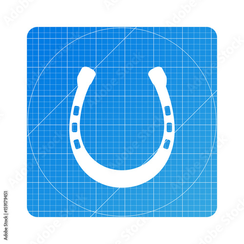 Blueprint - Hufeisen